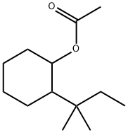 2-TERTIARY PENTYL CYCLOHEXANYL ACETATE Structural