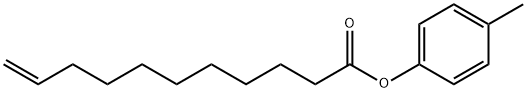 p-tolyl undec-10-enoate Structural