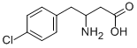 3-AMINO-4-(4-CHLOROPHENYL)BUTANOIC ACID