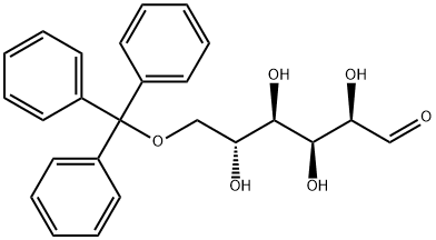 6-O-TRIPHENYLMETHYL-D-GLUCOPYRANOSE Structural