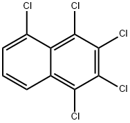 1,2,3,4,5-PENTACHLORONAPHTHALENE Structural