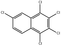 1,2,3,4,6-PENTACHLORONAPHTHALENE Structural