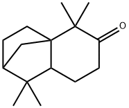 hexahydro-1,1,5,5-tetramethyl-2H-2,4a-methanonaphthalen-6(5H)-one Structural