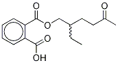 rac Mono(2-ethyl-5-oxohexyl) Phthalate-d4 Structural
