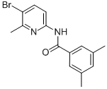 N-(5-BROMO-6-METHYL-2-PYRIDINYL)-3,5-DIMETHYL-BENZAMIDE