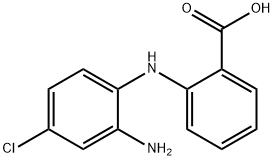 N-(2-AMINO-4-CHLOROPHENYL)ANTHRANILIC ACID Structural