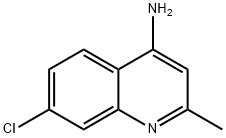 4-AMINO-7-CHLORO-2-METHYLQUINOLINE Structural