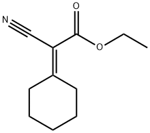 2-Cyano-2-cyclohexylideneacetic Acid Ethyl Ester Structural