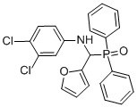 N1-[(DIPHENYLPHOSPHORYL)(2-FURYL)METHYL]-3,4-DICHLOROANILINE