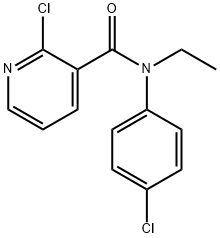 N3-(4-CHLOROPHENYL)-N3-ETHYL-2-CHLORONICOTINAMIDE