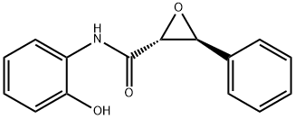 Oxiranecarboxamide, N-(2-hydroxyphenyl)-3-phenyl-, (2R,3S)- (9CI) Structural