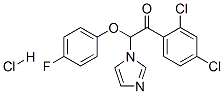 Ethanone,  1-(2,4-dichlorophenyl)-2-(4-fluorophenoxy)-2-(1H-imidazol-1-yl)-,  monohydrochloride  (9CI) Structural