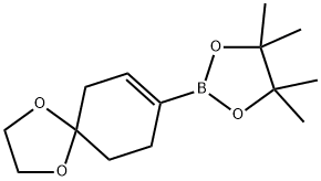 1,4-DIOXA-SPIRO[4,5]DEC-7-EN-8-BORONIC ACID, PINACOL ESTER Structural