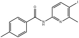 N-(5-IODO-6-METHYL-2-PYRIDINYL)-4-METHYL-BENZAMIDE