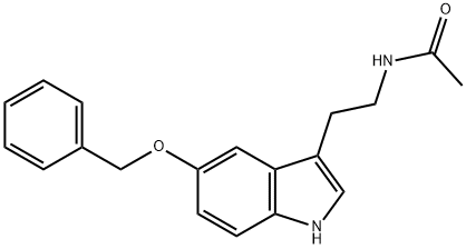 N-ACETYL-5-BENZYLOXYTRYPTAMINE Structural