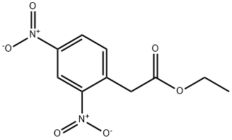 BENZENEACETIC ACID, 2,4-DINITRO-, ETHYL ESTER Structural