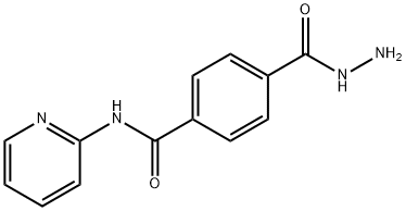 Benzoic acid, 4-[(2-pyridinylamino)carbonyl]-, hydrazide (9CI) Structural