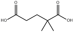 2,2-Dimethylglutaric acid Structural