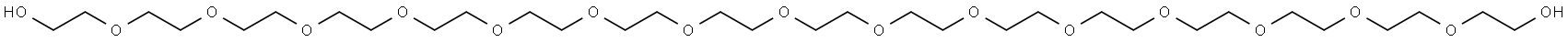 3,6,9,12,15,18,21,24,27,30,33,36,39,42,45-pentadecaoxaheptatetracontane-1,47-diol