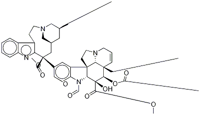 4'-Deoxy Vincristine Structural