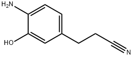 Benzenepropanenitrile,  4-amino-3-hydroxy- Structural