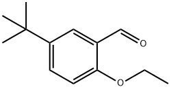 Benzaldehyde, 5-(1,1-dimethylethyl)-2-ethoxy- (9CI) Structural