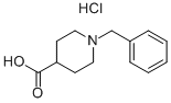 1-BENZYL-PIPERIDINE-4-CARBOXYLIC ACID HYDROCHLORIDE Structural