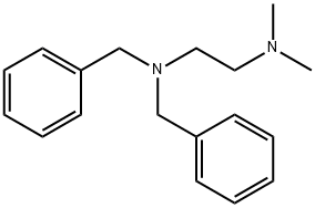 N,N-dimethyl-N',N'-dibenzylethylenediamine Structural