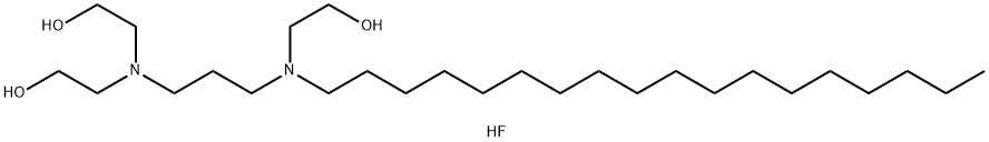 BIS(HYDROXYETHYL)-AMINOPROPYL-N-HYDROXYETHYL-OCTADECYLAMINE DIHYDROFLUORIDE