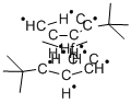 BIS(T-BUTYLCYCLOPENTADIENYL)DIMETHYLHAFNIUM(IV) Structural