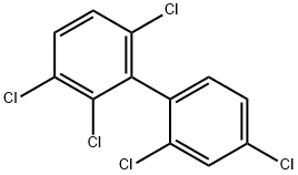 2,2',3,4',6-PENTACHLOROBIPHENYL Structural