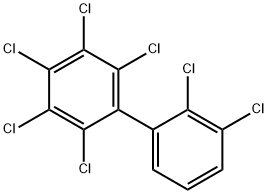 2,2',3,3',4,5,6-HEPTACHLOROBIPHENYL Structural