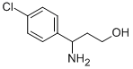 3-AMINO-3-(4-CHLORO-PHENYL)-PROPAN-1-OL Structural