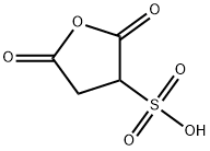 tetrahydro-2,5-dioxofuran-3-sulphonic acid Structural