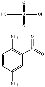 2-nitro-p-phenylenediamine sulfate (1:1),2-nitro-p-phenylenediamine sulfate (1:1)