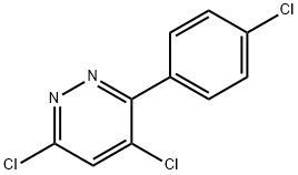 3-(4-CHLOROPHENYL)-4,6-DICHLOROPYRIDAZINE
 Structural