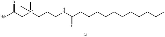 (2-amino-2-oxoethyl)dimethyl-3-[(1-oxododecyl)amino]propylammonium chloride Structural