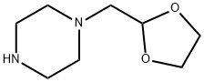 1-(1,3-DIOXOLAN-2-YLMETHYL)PIPERAZINE Structural