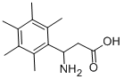 3-AMINO-3-(PENTAMETHYL-PHENYL)-PROPIONIC ACID Structural