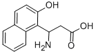 3-AMINO-3-(2-HYDROXY-NAPHTHALEN-1-YL)-PROPIONIC ACID Structural