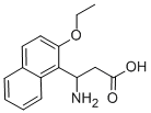 3-AMINO-3-(2-ETHOXYNAPHTHALEN-1-YL)-PROPIONIC ACID Structural