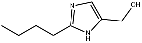 2-Butyl-5-hydroxymethylimidazole Structural