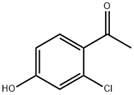 2'-Chloro-4'-hydroxyacetophenone Structural