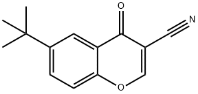 6-TERT-BUTYL-3-CYANOCHROMONE Structural