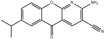 2-AMINO-7-ISOPROPYL-5-OXO-5 H-[1]BENZOPYRANO[2,3-B]PYRIDINE-3-CARBONITRILE