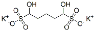 dipotassium 1,5-dihydroxypentane-1,5-disulphonate Structural