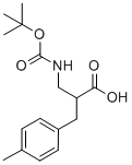 2-N-BOC-2-AMINOMETHYL-3-P-TOLYL-PROPIONIC ACID
