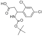 3-TERT-BUTOXYCARBONYLAMINO-3-(2,4-DICHLORO-PHENYL)-PROPIONIC ACID