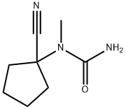 Urea, N-(1-cyanocyclopentyl)-N-methyl- (9CI) Structural