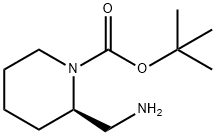 (R)-2-AMINOMETHYL-1-N-BOC-PIPERIDINE Structural